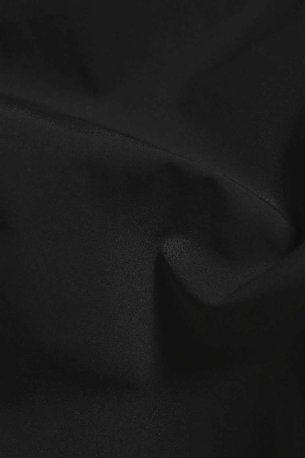 Shower Resistant Funnel Neck Jacket in Black