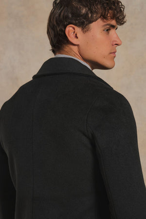 Car Coat in Black