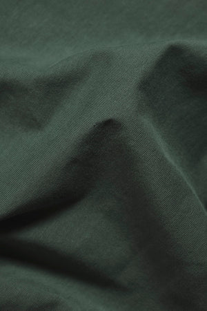 Essential Jersey Buttonless Polo Shirt in Kale