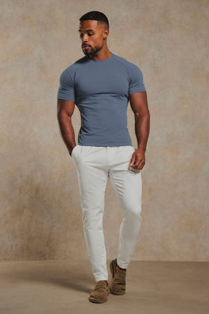 Athletic Fit T-Shirt in Airforce