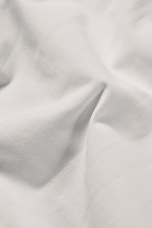 Athletic Fit Hooded Long Sleeve Top in White