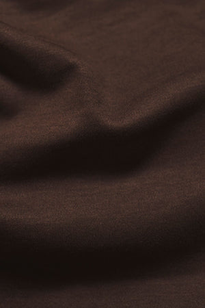 Luxe Smart Polo Shirt in Chocolate