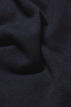 Knitted Polo Shirt in Navy