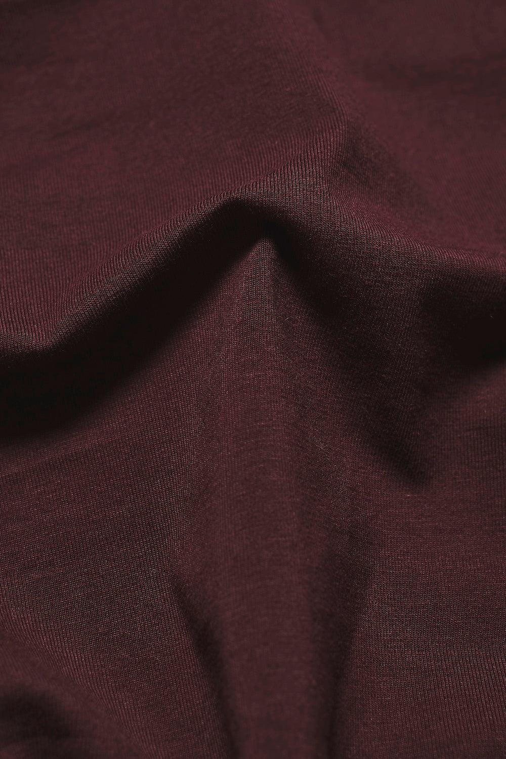 Athletic Fit Signature Open Collar Polo Shirt in Dark Bordeaux
