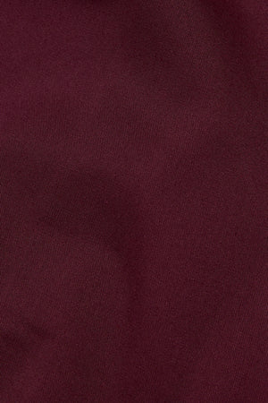 Athletic Fit Dress Shirt in Burgundy - TAILORED ATHLETE - USA
