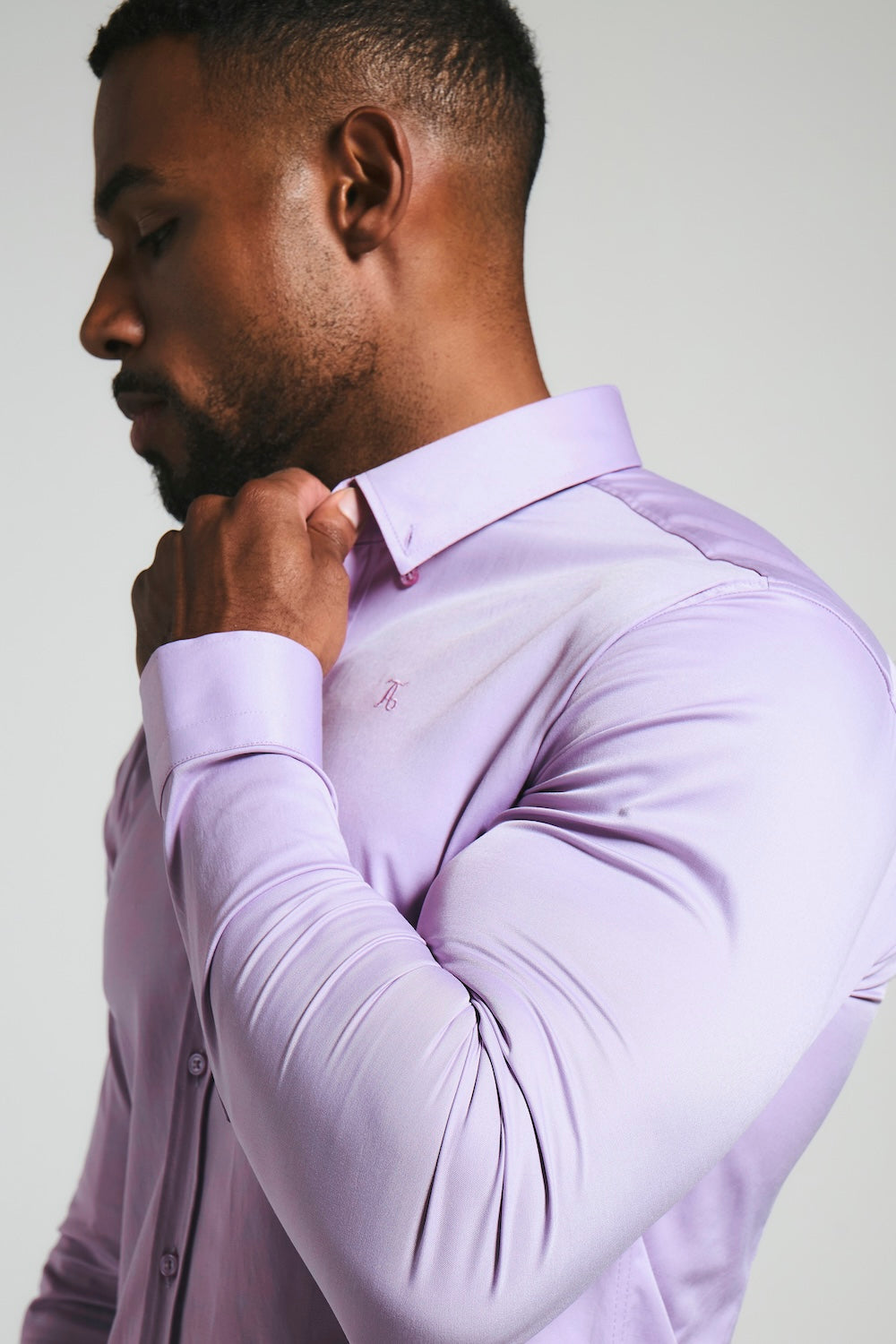 Athletic Fit Signature Shirt in Lilac