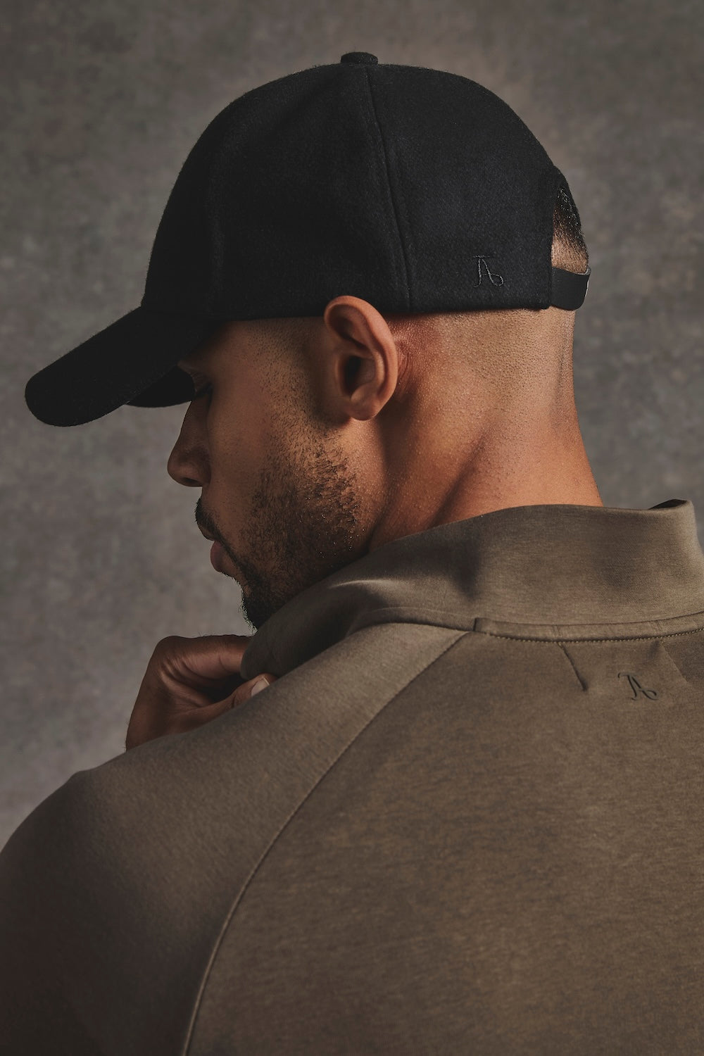 TA Embroidered Baseball Cap in Black - TAILORED ATHLETE - USA