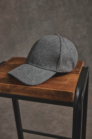 TA Embroidered Baseball Cap in Grey - TAILORED ATHLETE - USA