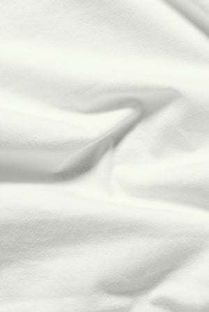 Essential Jersey Buttonless Polo Shirt in White - TAILORED ATHLETE - USA
