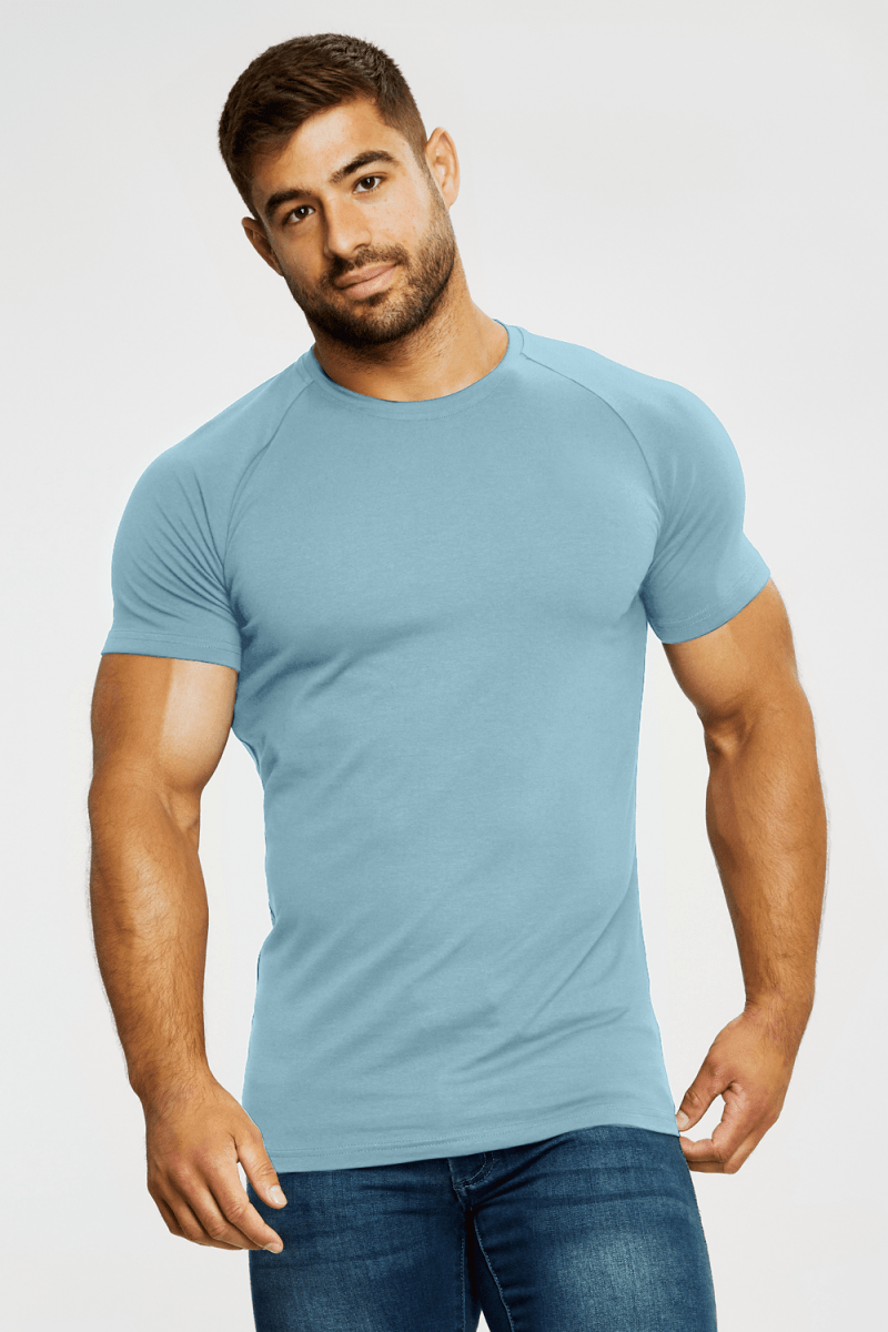 Athletic Fit Blue & White 5-Pack - TAILORED ATHLETE - USA