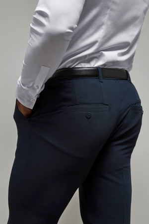 Athletic Fit Essential Pants in Navy - TAILORED ATHLETE - USA