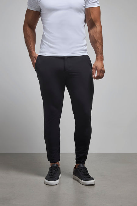 Everyday Tech Pants in Black - TAILORED ATHLETE - USA