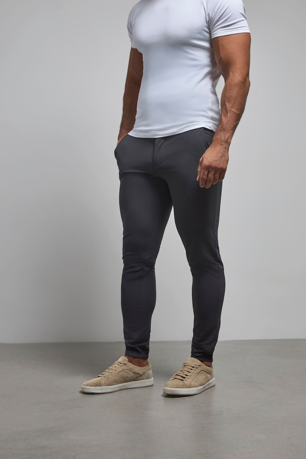Everyday Tech Pants in Graphite - TAILORED ATHLETE - USA