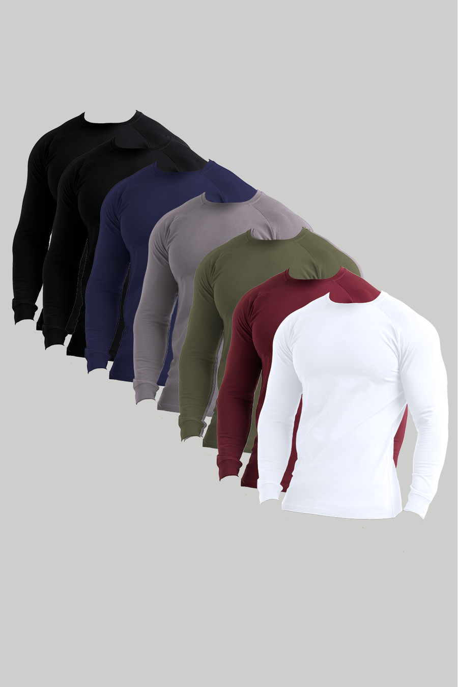 Athletic Fit Long Sleeve Everywear 7-Pack - TAILORED ATHLETE - USA