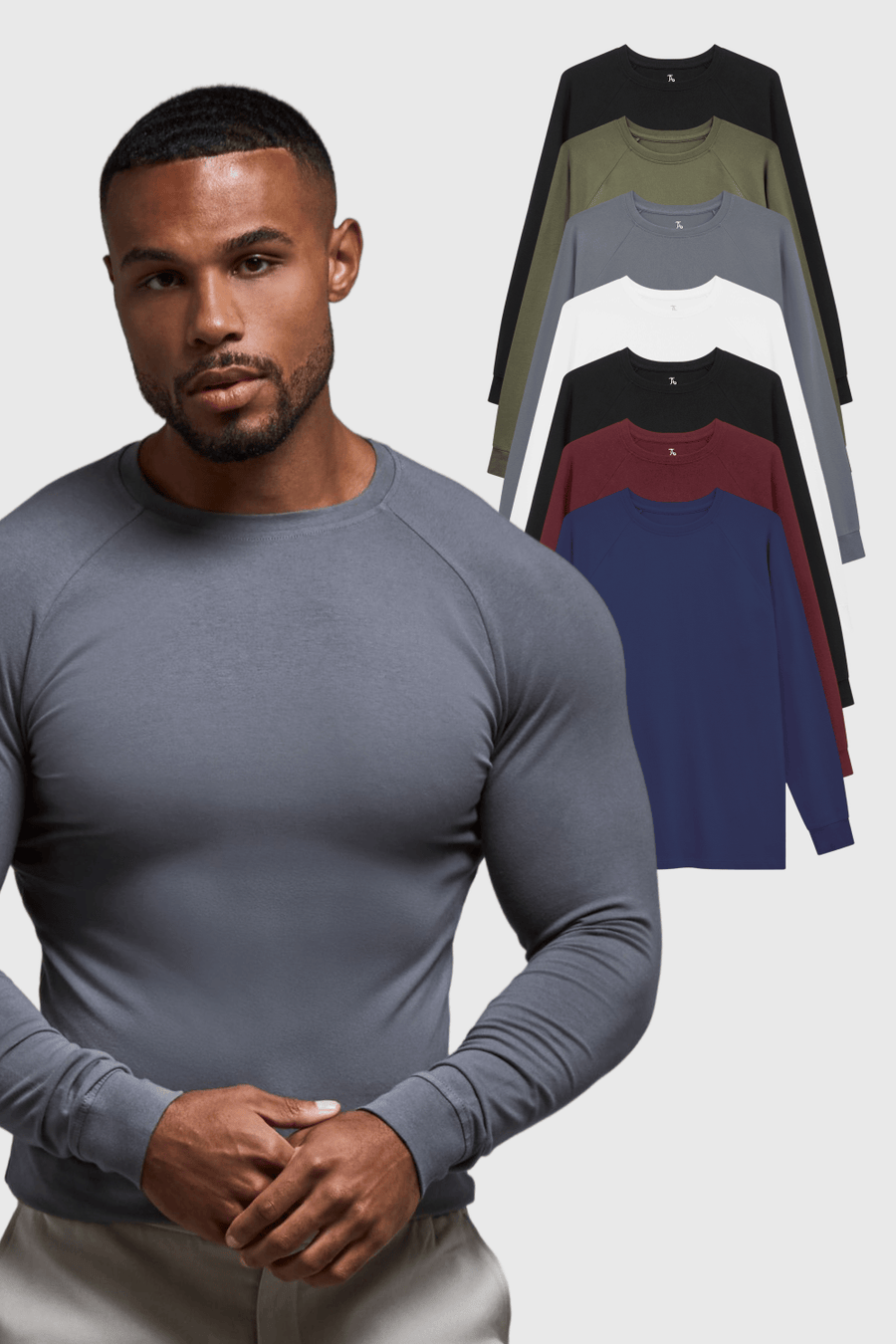 Athletic Fit Long Sleeve Everywear 7-Pack - TAILORED ATHLETE - USA