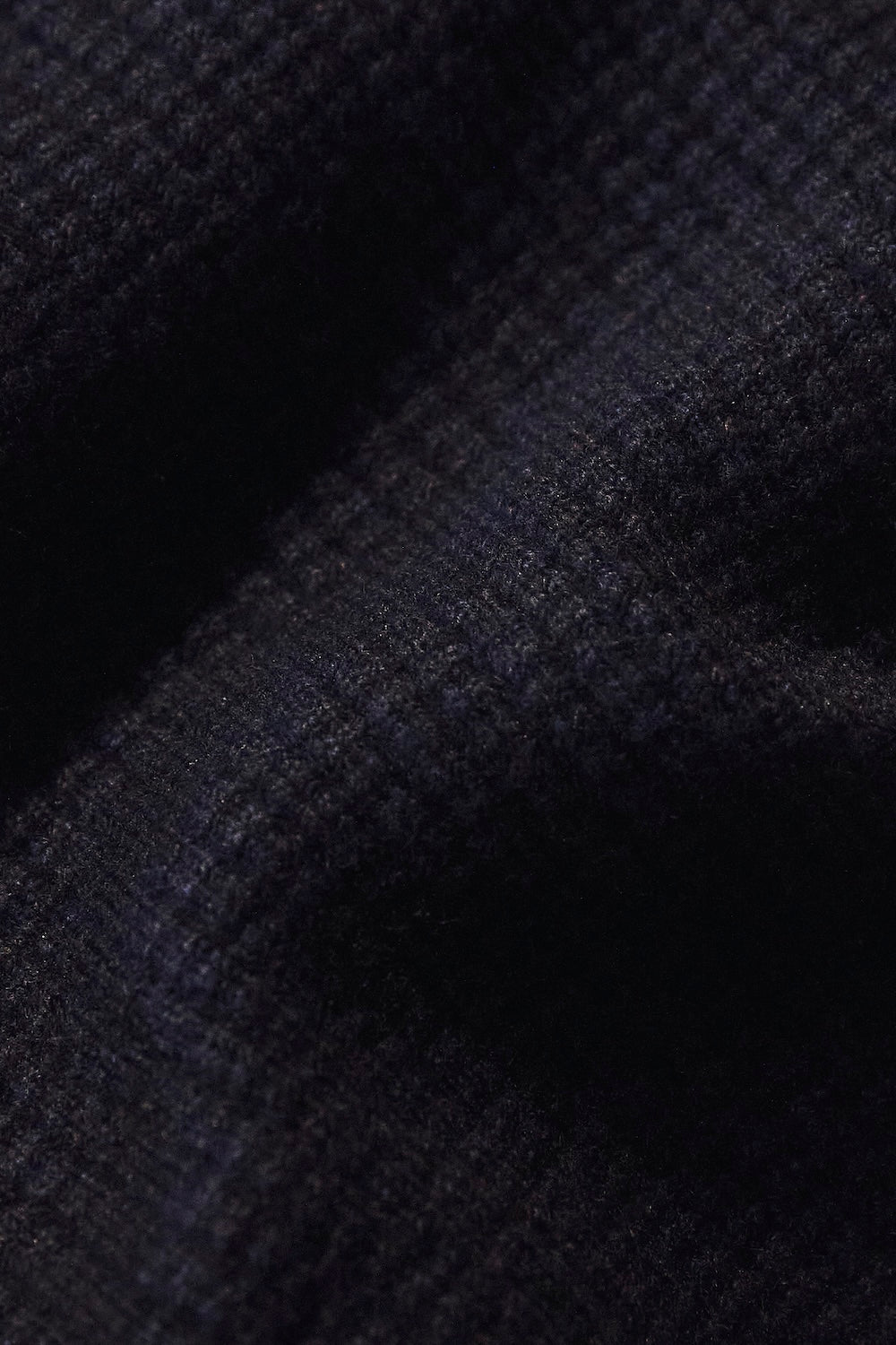 Fisherman Crew Neck Sweater in Navy - TAILORED ATHLETE - USA