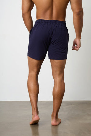 Hybrid Swim Short in Navy - TAILORED ATHLETE - USA