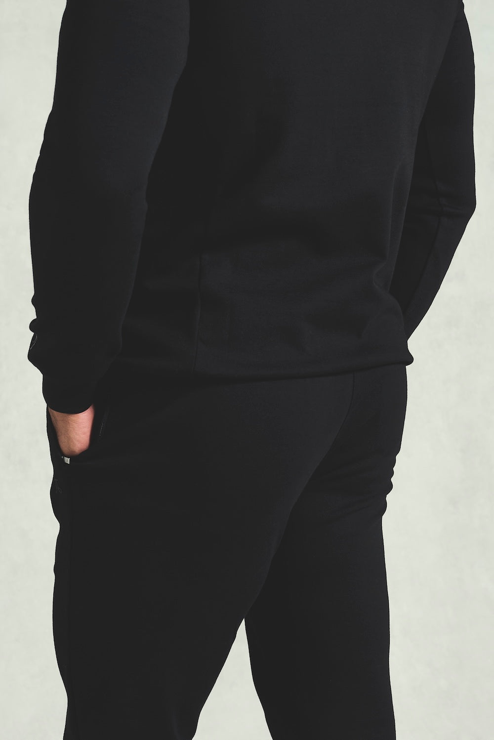 Interlock Sweat Jogger in Black - TAILORED ATHLETE - USA