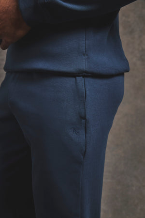 Interlock Sweat Jogger in Navy - TAILORED ATHLETE - USA