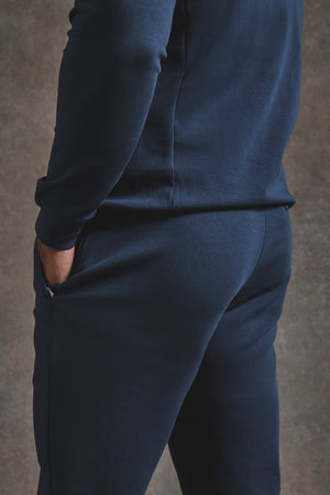 Interlock Sweat Jogger in Navy - TAILORED ATHLETE - USA