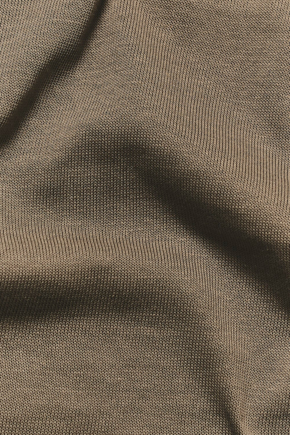 Knit Look T-Shirt in Khaki - TAILORED ATHLETE - USA