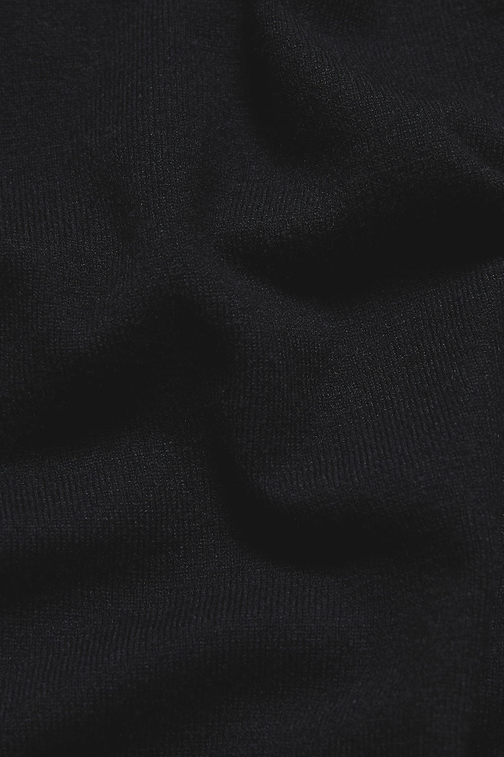 Knitted Polo Shirt in Black - TAILORED ATHLETE - USA