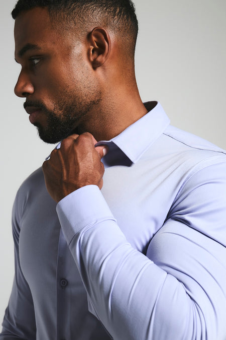 Athletic Fit Dress Shirt in Lilac