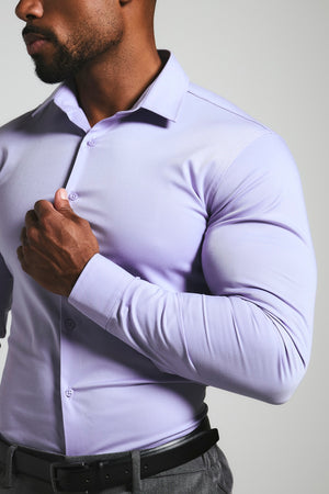 Athletic Fit Dress Shirt in Lilac