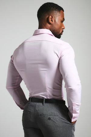 Athletic Fit Dress Shirt in Pink