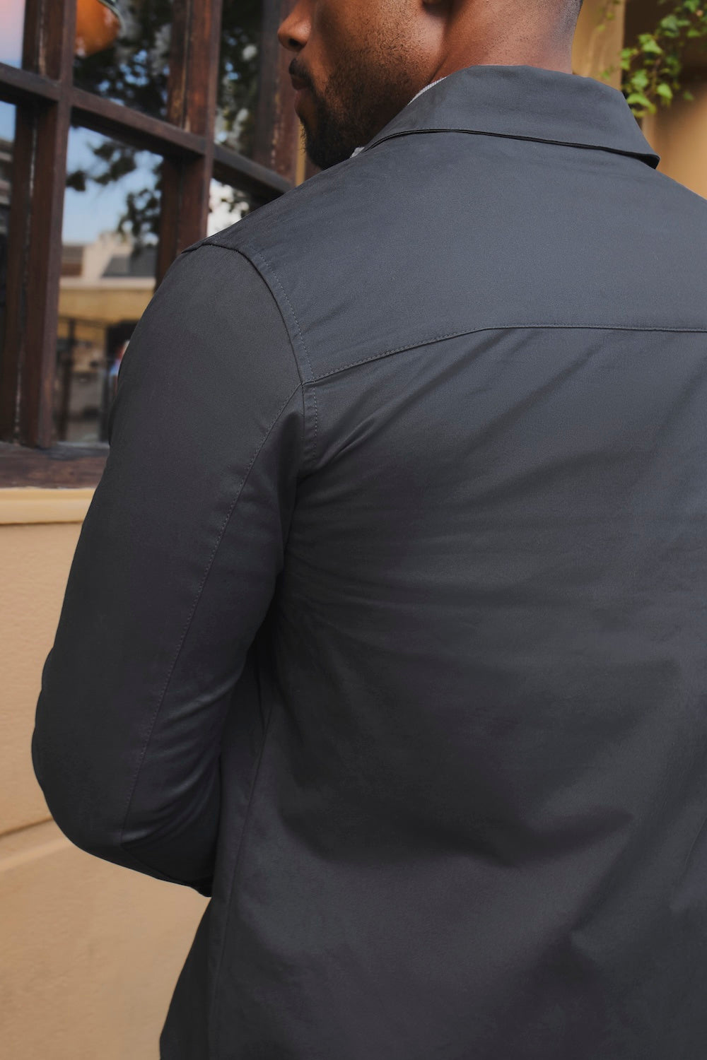 Lightweight Overshirt in Airforce