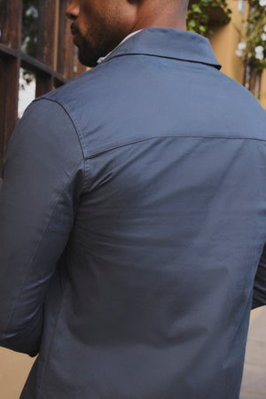 Lightweight Overshirt in Airforce