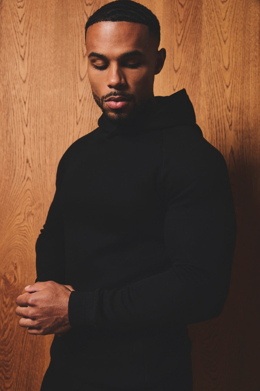 Luxe Sweat Hoodie in Black - TAILORED ATHLETE - USA