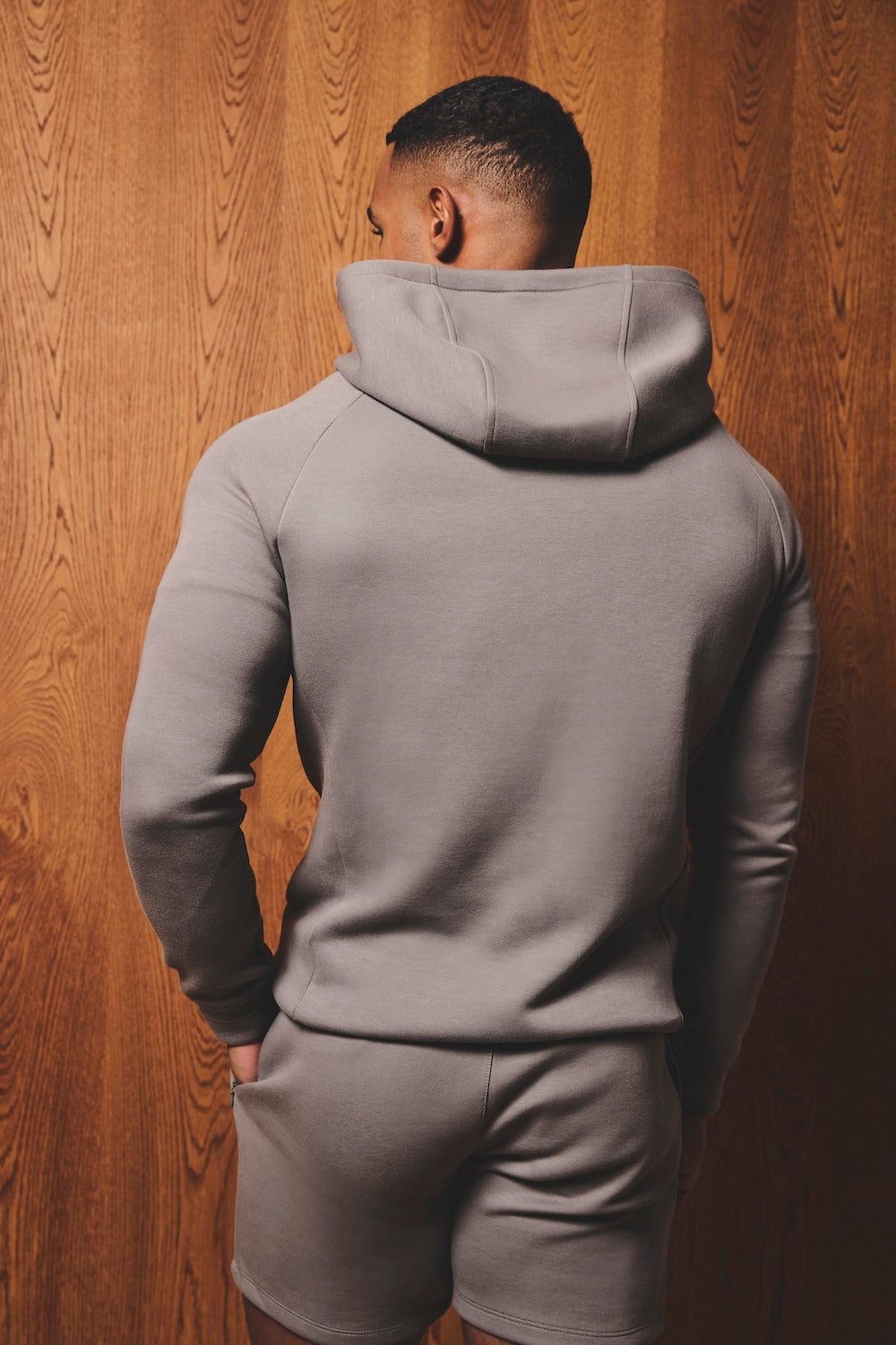 Luxe Sweat Hoodie in Mushroom - TAILORED ATHLETE - USA