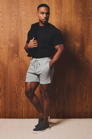 Luxe Sweat Shorts in Grey - TAILORED ATHLETE - USA