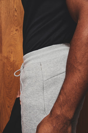 Luxe Sweat Shorts in Grey - TAILORED ATHLETE - USA