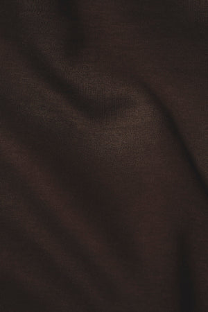 Luxe Sweat Shorts in Chocolate - TAILORED ATHLETE - USA