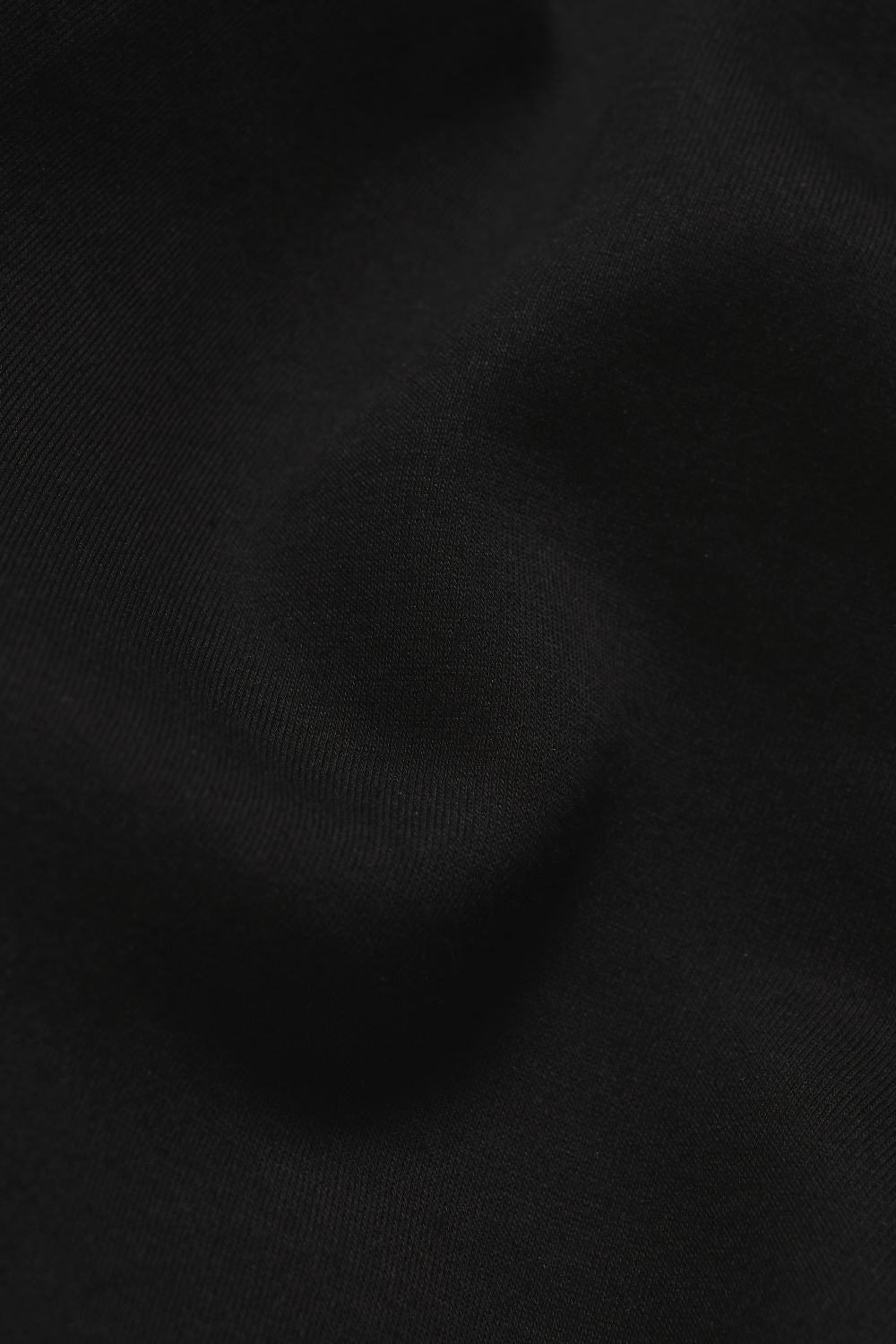 Luxe Sweat T-Shirt in Black