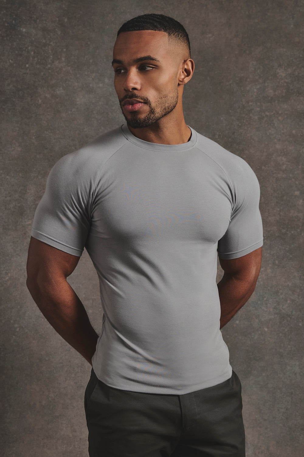 Athletic Fit T-Shirt in Grey - TAILORED ATHLETE - USA