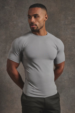Athletic Fit T-Shirt in Grey - TAILORED ATHLETE - USA