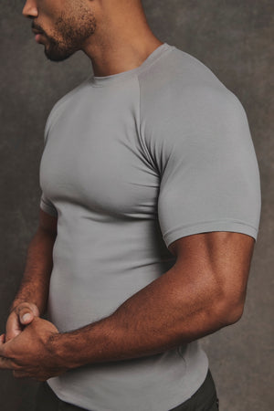 Athletic Fit T-Shirt in Grey - TAILORED ATHLETE - USA