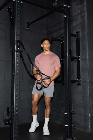 Essential Training Top in Wood Rose - TAILORED ATHLETE - USA