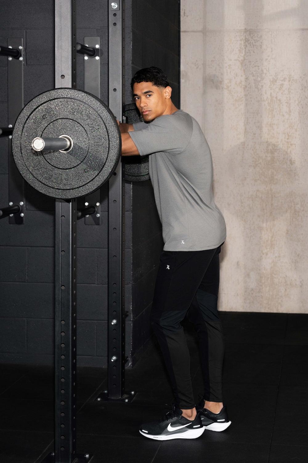 3 Pack Essential Training Top in Charcoal - TAILORED ATHLETE - USA