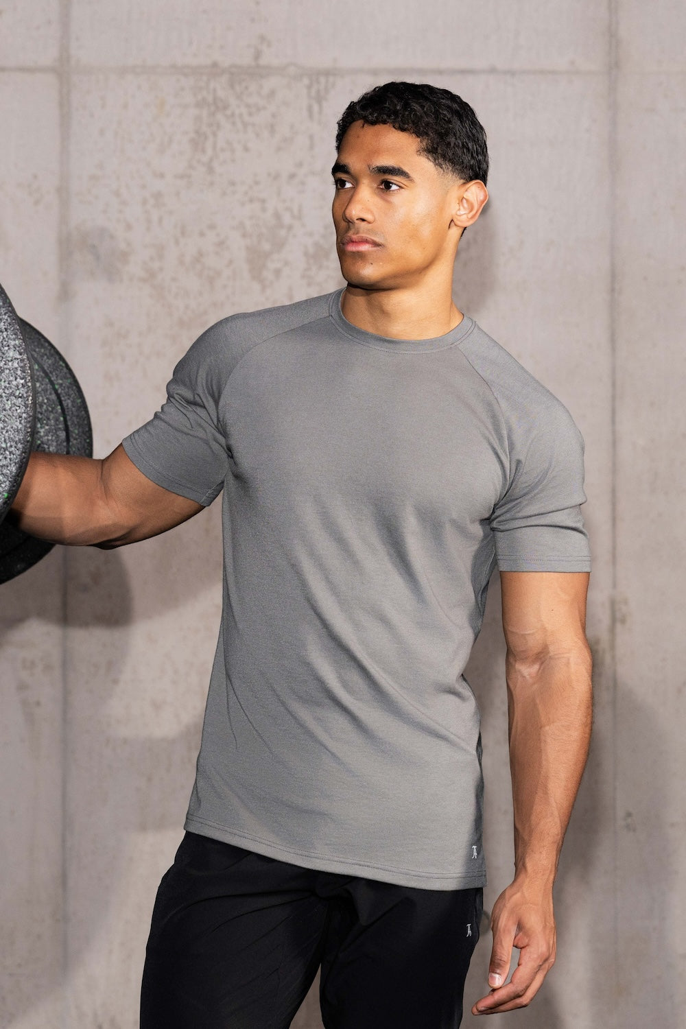 3 Pack Essential Training Top in Charcoal - TAILORED ATHLETE - USA