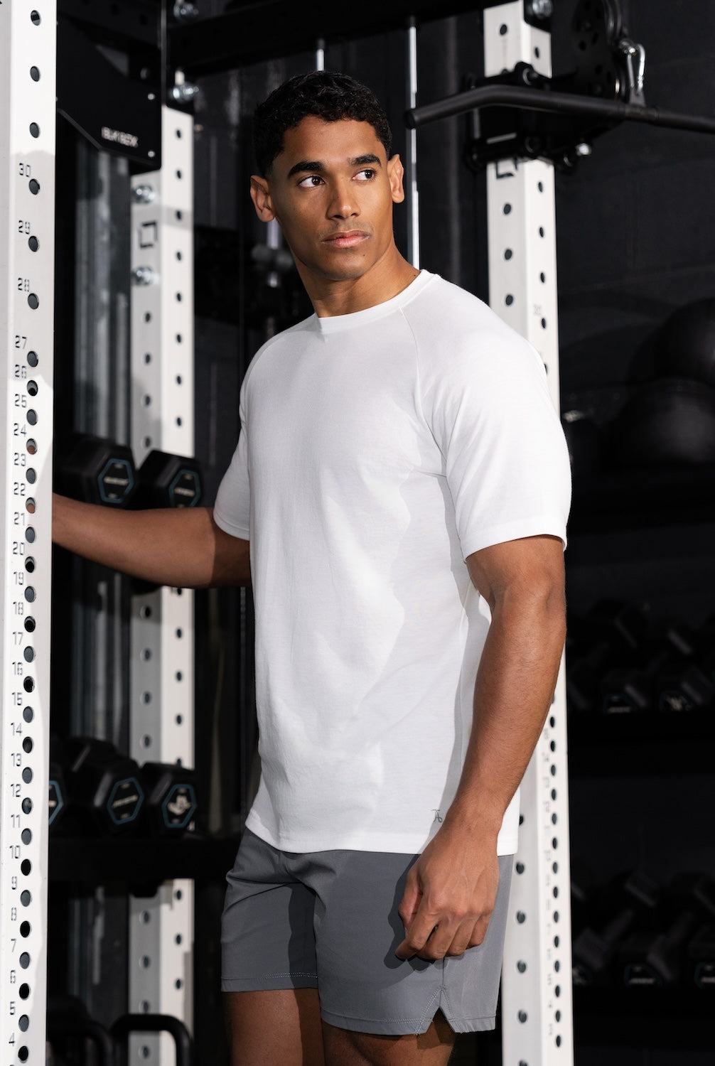 3 Pack Essential Training Top in White - TAILORED ATHLETE - USA