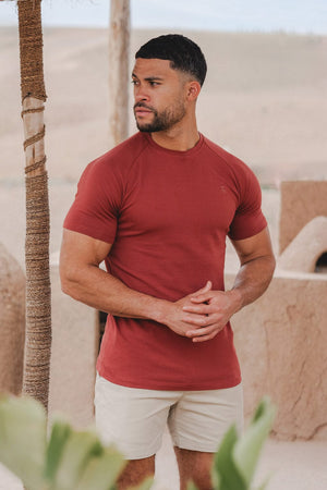 Premium Athletic Fit T-Shirt in Paprika - TAILORED ATHLETE - USA