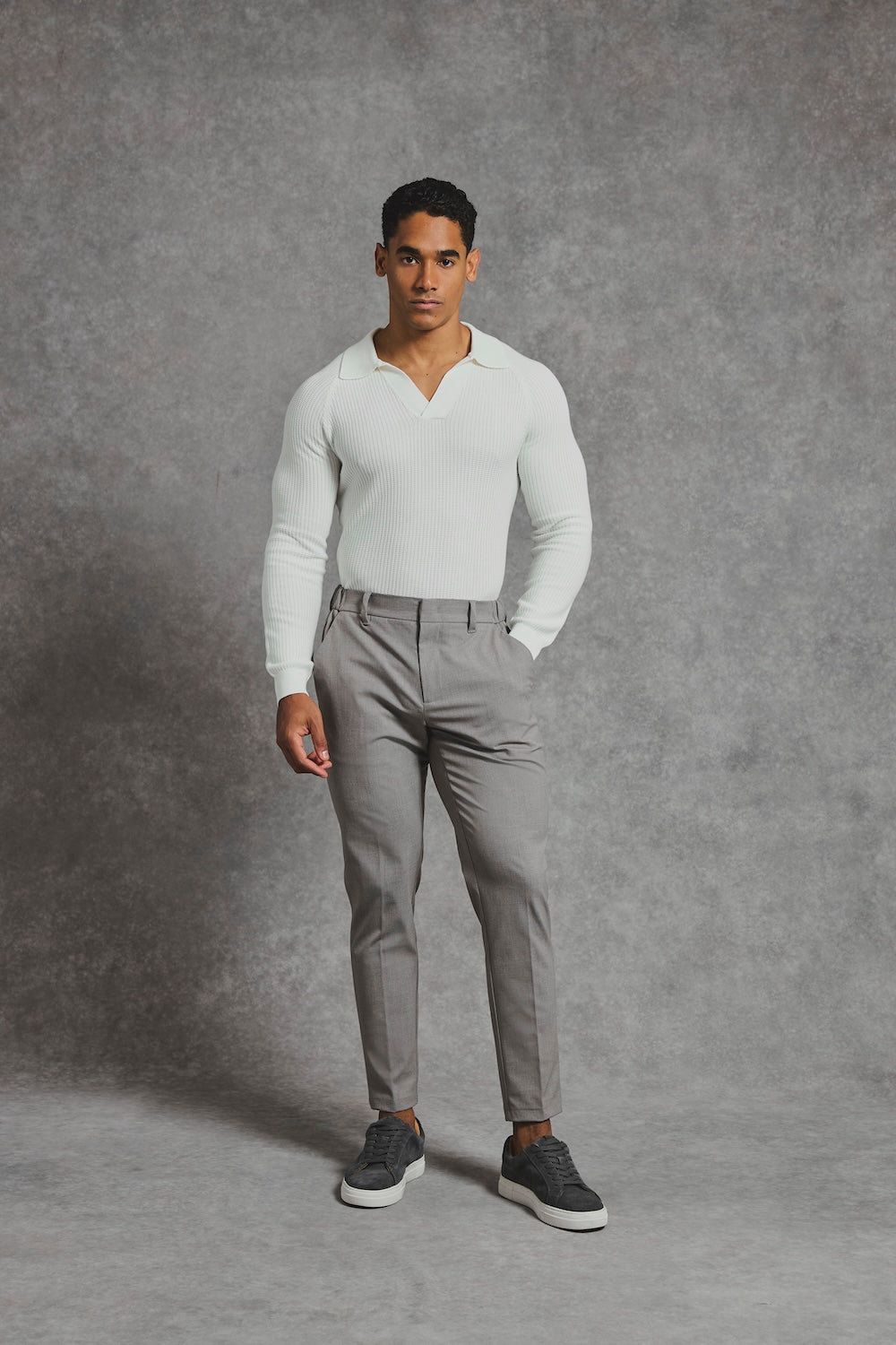 Melange Pants in Mushroom - TAILORED ATHLETE - USA
