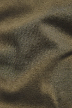Mercerised Cotton T-Shirt in Khaki - TAILORED ATHLETE - USA