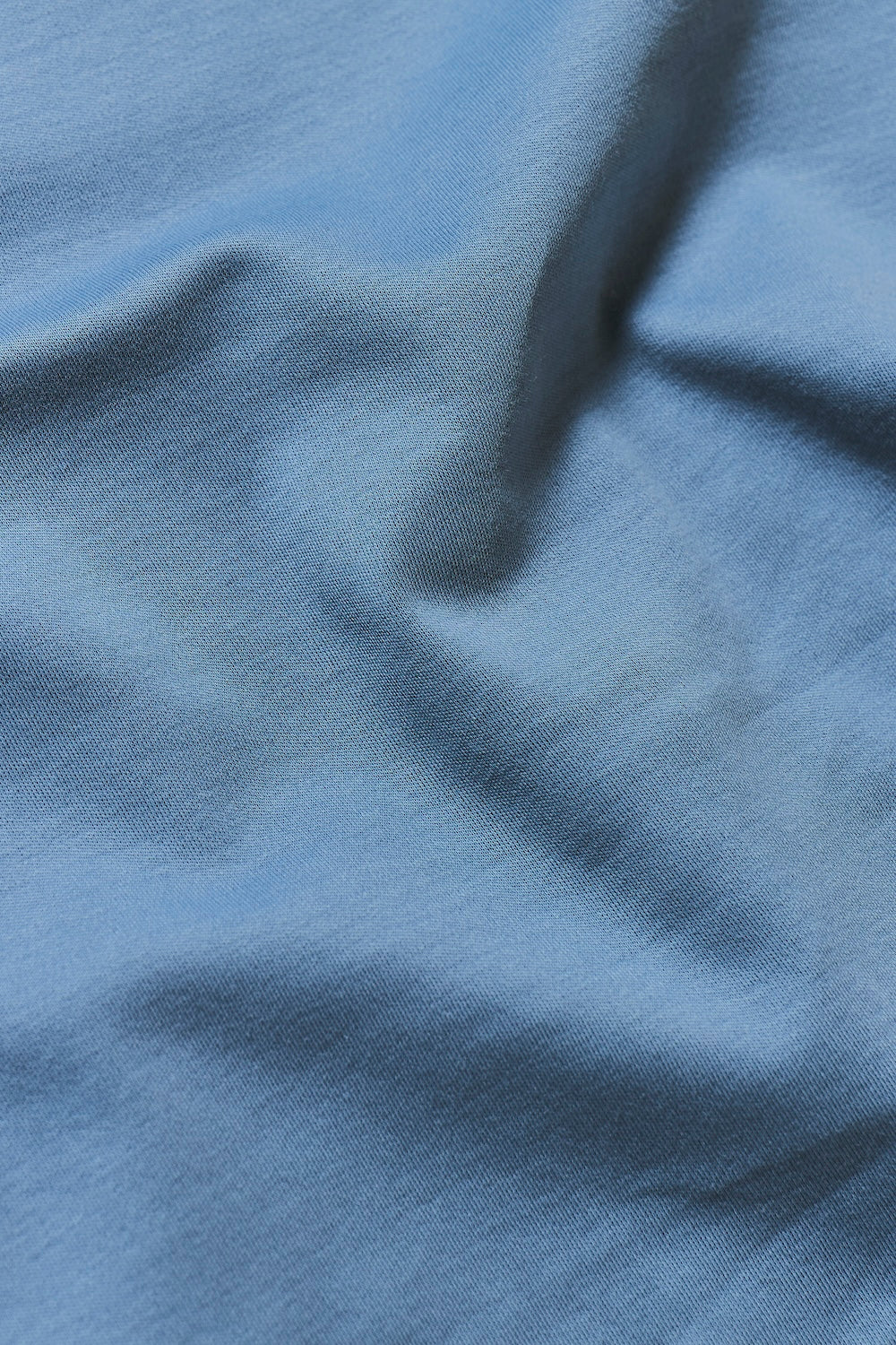 Mercerised Cotton T-Shirt in Steel Blue - TAILORED ATHLETE - USA