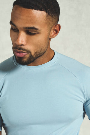 Athletic Fit T-Shirt in Blue - TAILORED ATHLETE - USA