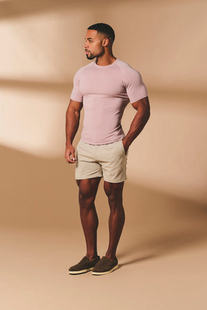 Athletic Fit T-Shirt in Mauve Pink - TAILORED ATHLETE - USA